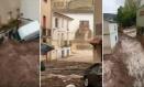 Cuatro personas sin localizar tras las inundaciones por una riada en Letur (Albacete)