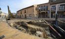 Las obras de canalización del arroyo Sangüesa en Cebolla están evitando, de momento, una nueva inundación.