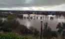 El río Alberche a su paso por Escalona este miércoles.