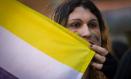 Manifestación para denunciar los ataques a la comunidad trans.