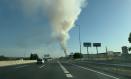 Incendio en la fábrica de Volvo en Azuqueca de Henares (Guadalajara)