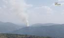 Columna de humo por el incendio en Los Navalucillos (Toledo)