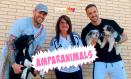 Los jugadores del Alba Higinio Marín y Jon García del Alba fueron los protagonistas de una de las historias del programa dedicado a los animales de compañía "Amparanimals".