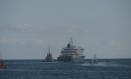 El MV Hondius zarpa del puerto de Granadilla (Tenerife) camino de Países Bajos