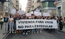 Miles de personas salen a la calle en Albacete para manifestarse por su derecho a la vivienda