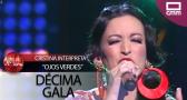 Cristina le pone voz a 'Ojos Verdes' | Gala 10 | A Tu Vera