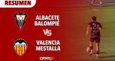 Albacete Balompié 1-0 Valencia Mestalla | RESUMEN