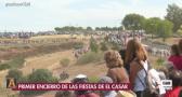 Primer y emocionante encierro por el campo en El Casar (05/09/2024)