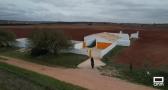 Una casa rural que se posa en mitad del paisaje de la Mancha