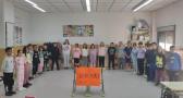 El CEIP Santa María la Blanca de Barcience canta con Rozalén