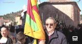 En Santa Cruz de Moya bailan la bandera y lanzan el chuzo