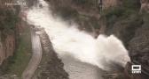 El agua desembalsada deja huella a su paso por Guadalajara