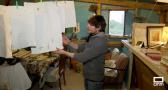 El proceso de crear papel artesano
