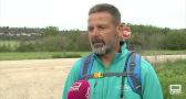 Cruzar España de norte a sur caminando para colaborar en la lucha contra el cáncer