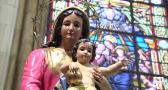 La Catedral de Albacete expone las dos imágenes restauradas de la Virgen de Loreto