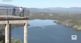 La presa del Atazar vuelve a aliviar agua hacia Guadalajara