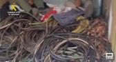 Desarticulada una red criminal que se dedicaba al robo de cable de cobre