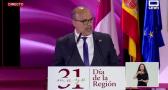 Intervención de Pablo Bellido, Presidente de las Cortes de Castilla-La Mancha