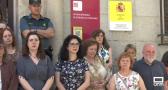 Minuto de silencio para condenar el asesinato de una menor en Bilbao a manos de su padre
