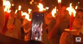 5.000 antorchas iluminan el cielo en la noche de San Juan en Albacete