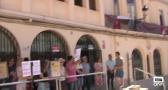 Protestas de alumnos y profesores de las Escuelas oficiales de idiomas de Castilla-La Mancha