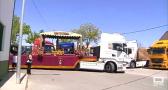 Iniesta celebra las fiestas en honor a San Cristóbal, patrón de los camioneros