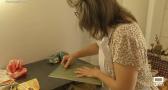 La artista Carmen Ibáñez nos explica su técnica de grabado