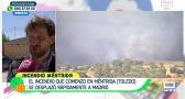 Última hora del incendio de Méntrida desde el puesto de mando avanzado en Villamanta