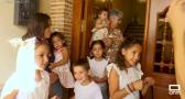 Castillo de Bayuela multiplica su población con la llegada de los más pequeños