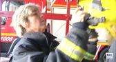 Se jubila María Luisa, la única bombera en CLM durante más de tres décadas