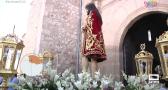 Nuestro Padre Jesús de Nazareno y el Cristo de la Humildad procesionan juntos en Las Pedroñeras