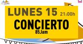 Concierto de 85JAM en la Feria de Albacete