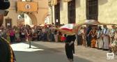 Ruedos de banderas en Caudete