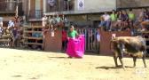 Encierros y comida popular en Hinojosa de San Vicente