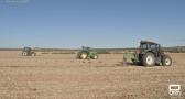 Concurso de corte con tractor en Munera