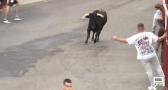 Encierro en las fiestas de Olías del Rey