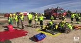 Simulacro de accidente aéreo en Albacete