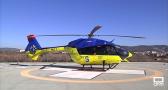 Simulacro de un traslado en helicóptero del SESCAM al Hospital Universitario de Cuenca