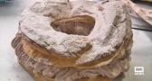 Roscón de hojaldre, la novedad de la pastelería Rosa Lorente, en Las Pedroñeras