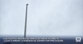 El Ayuntamiento de Talavera decide arriar la bandera ante las fuertes rachas de viento