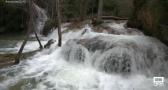 Las lluvias provocan la salida de la cascada "La Mentirosa" en Castejón de Henares