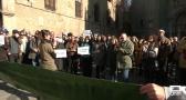 Manifestación en Toledo contra el proyecto previsto para la zona del Valle