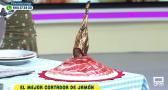 Javier Campos, el mejor cortador de jamón