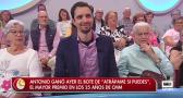 Nos visita Antonio, ganador del bote de 'Atrápame si puedes'