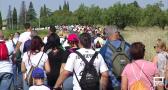 Miles de personas participan en la romería de la Virgen de Alarcos