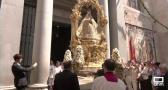 La Virgen del Sagrario, patrona de la ciudad de Toledo, sale en procesión por el centenario de su coronación canónica