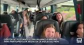 Cientos de castellanomanchegos participan en Madrid en la vigilia del papa León XIV