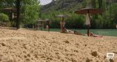 La playa artificial de Cuenca, el lugar ideal para pasar el verano