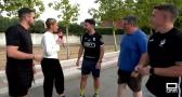 Aficionados toledanos acuden a correr los encierros de Pamplona