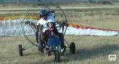 "Air wind" la única escuela de paramotor de la región